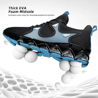 Baskets de course homme confort et légèreté